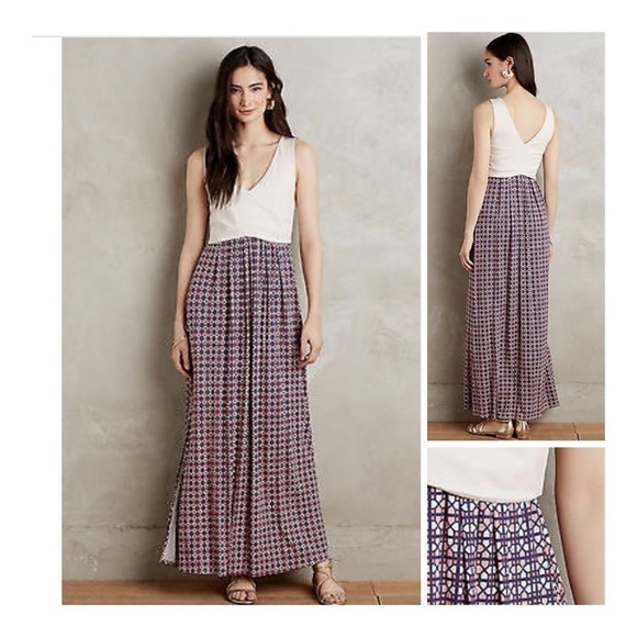 Maeve For Anthropology Maxi Dress - Picture 1 of 16